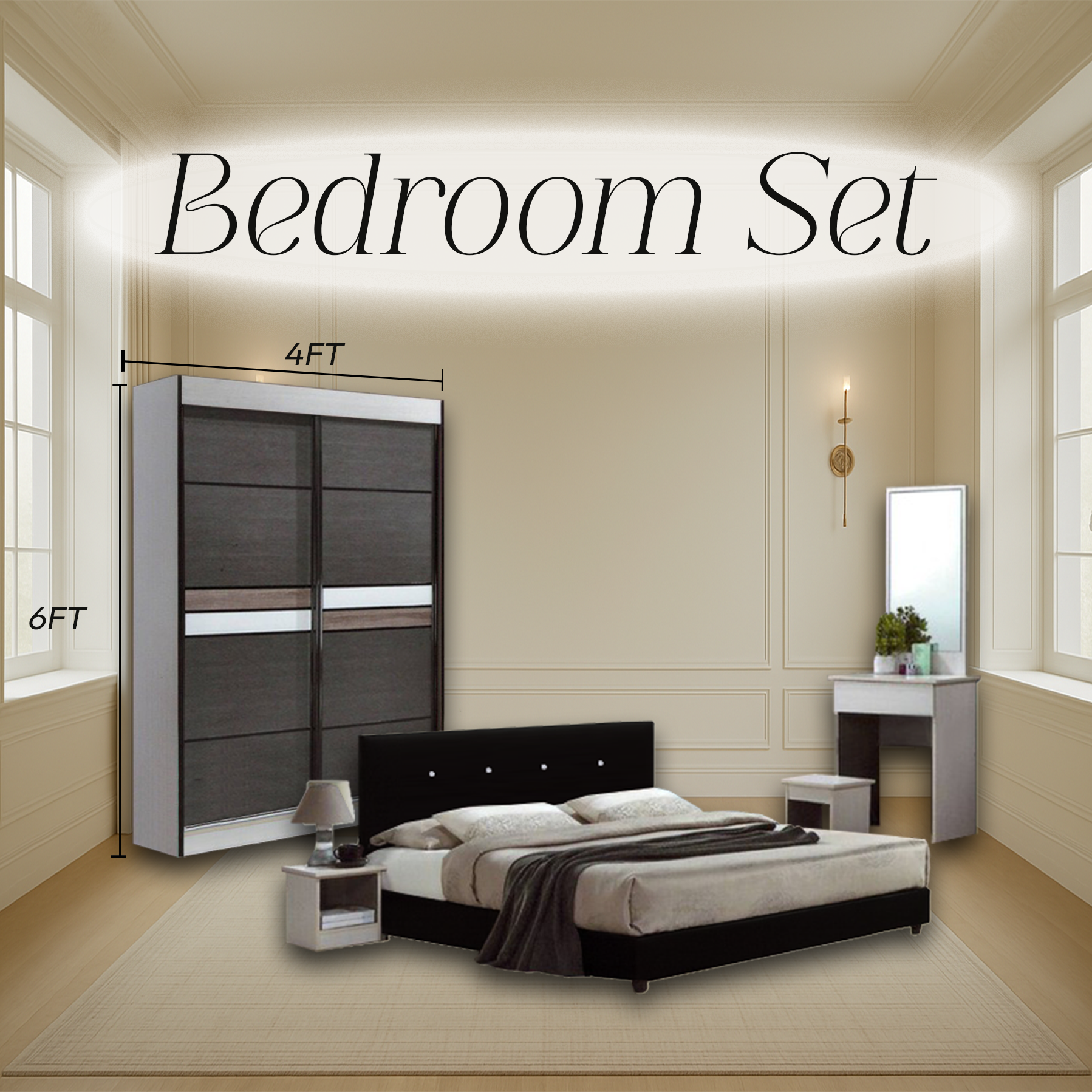 ECON 2 BEDROOM SET